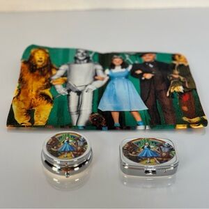 3 pc Wizard of Oz Set: 2 Pill cases and 1 Pouch